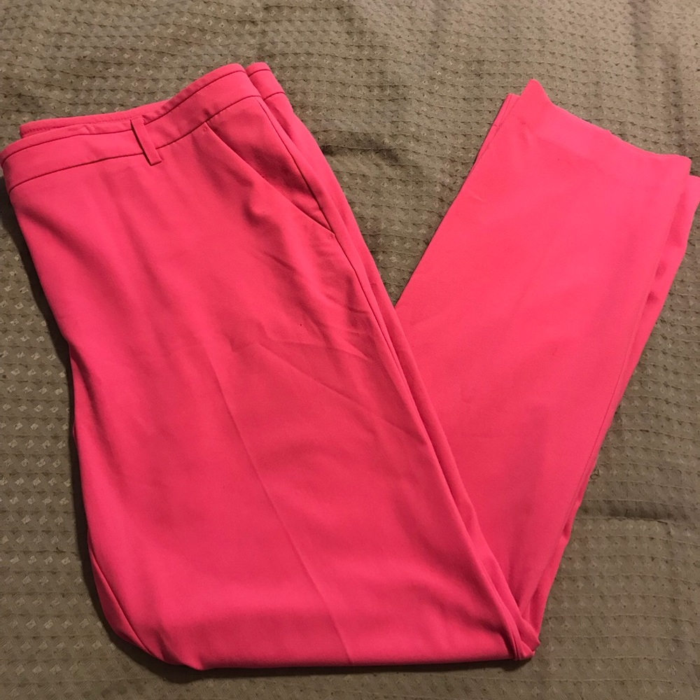 COPY - Hot pink slacks